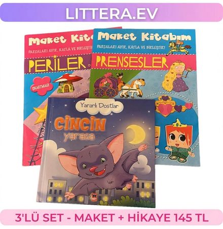 3'lü Çocuk Kitap Seti