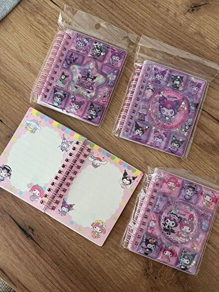Mini sulu defter sticker kuromi my ⭐️
