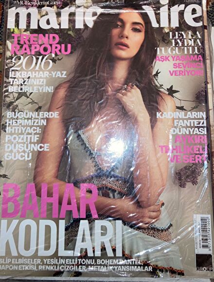Marie Claire Dergisi Leyla Lydia Tuğutlu