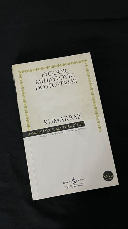 Fyodor Dostoyevski Kumarbaz Kitabı
