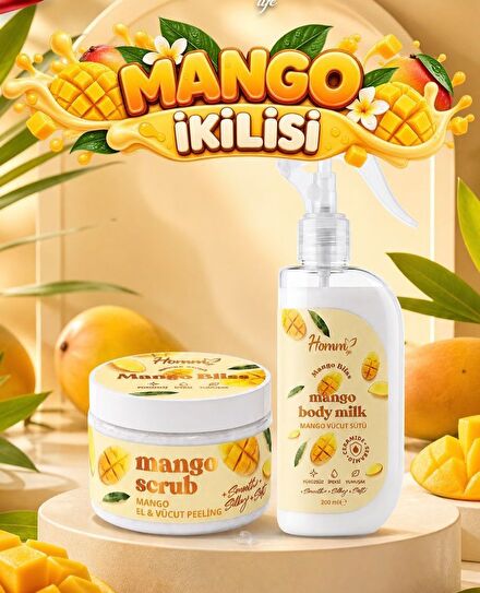 Homm Bitkisel Mango İkili Set