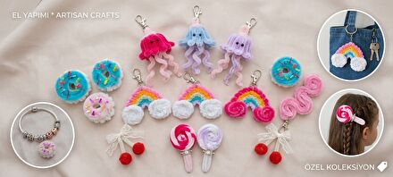 Jellyfish Anahtarlık Seti