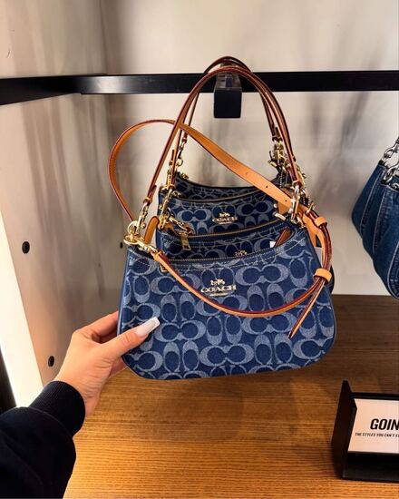 Denim Teri Shoulder Bag 💙💫