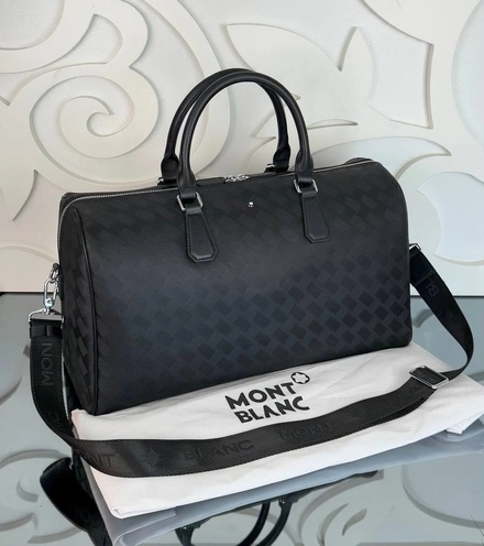 Mont Blanc Hakiki Deri Bavul Çanta