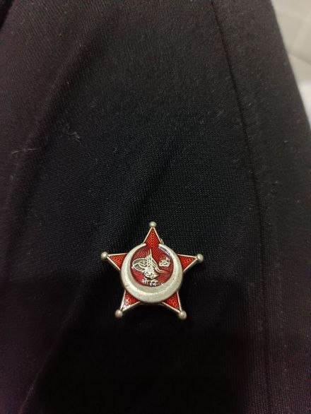 osmanlı gümüş yıldız rozet