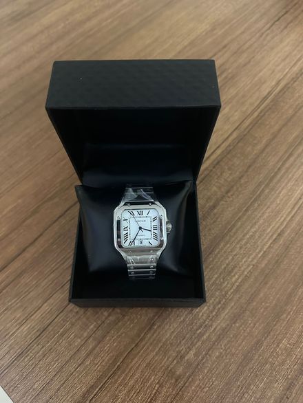 Cartier Gümüş Otomatik Saat