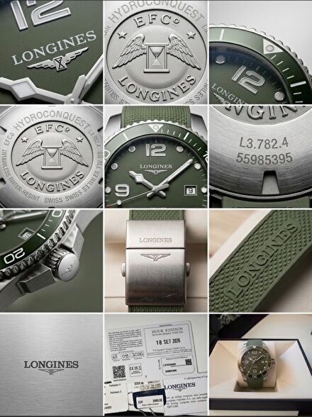 Longines Yeşil Otomatik Saat