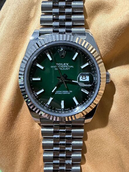 FIRSAT VSF v2 Rolex Datejust Ombre Green