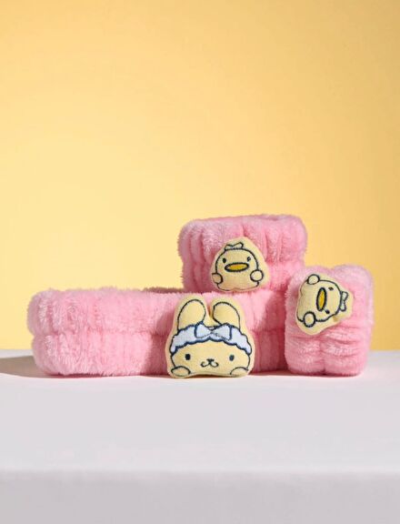 Pompompurin Saç Bandı ve Bileklik Seti