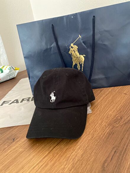 Polo Ralph Lauren Siyah Şapka