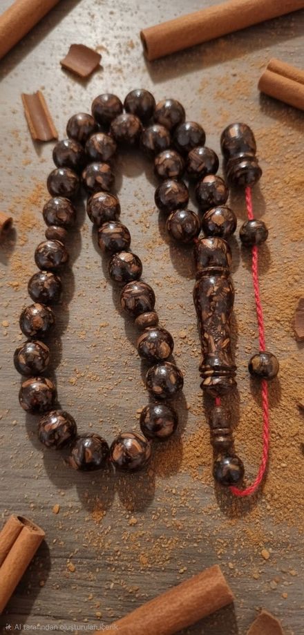 ✨Tarçın ağacı kabuğu 33 lük tespih📿