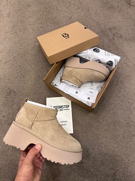 Ugg Topuklu platform Bej 36-40