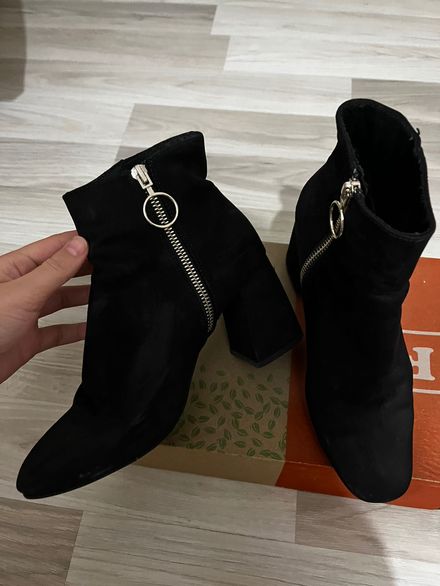 Stradivarius süet bot 🖤