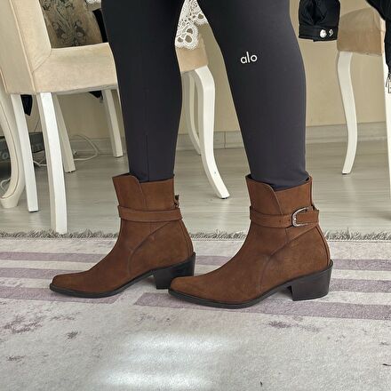 Kahverengi Suede Bot