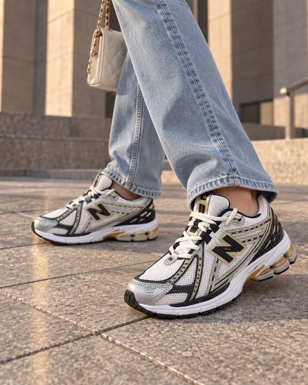 New Balance 1906R Beyaz Gümüş Siyah Gold