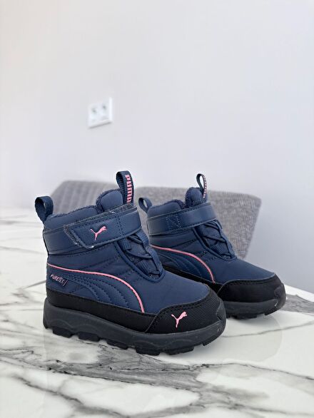 Puma Lacivert Pembe Su Geçirmez Bot
