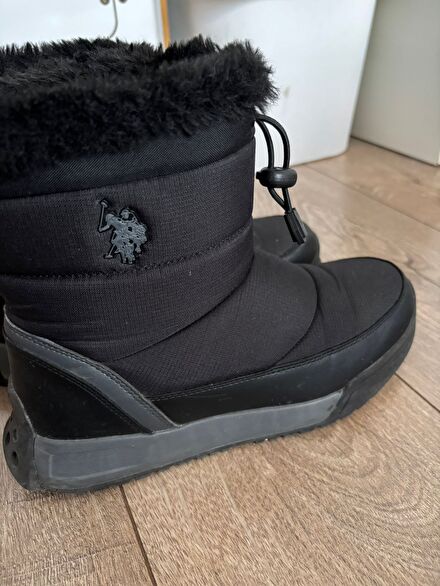 Us Polo Assn Siyah Kar Botu