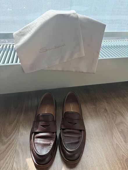 Kadın Santoni Loafer 38