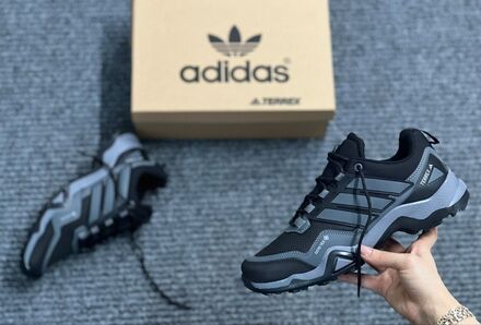 Adidas Siyah Gri Outdoor Ayakkabı