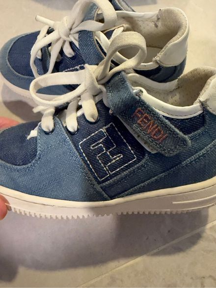 Orjinal Fendi 24 No Sneaker