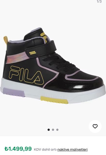 Fila Siyah Sneaker