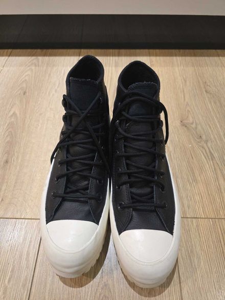 Converse Siyah Deri Sneaker