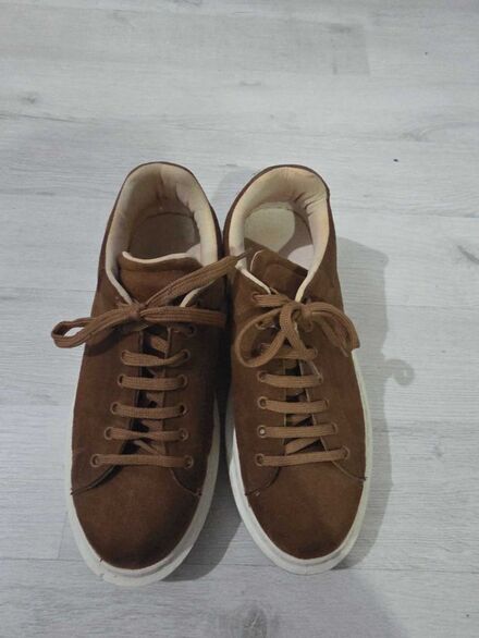 Kahverengi Sneaker Ayakkabı