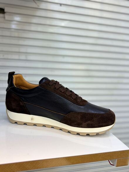 Kahverengi Süet Sneaker