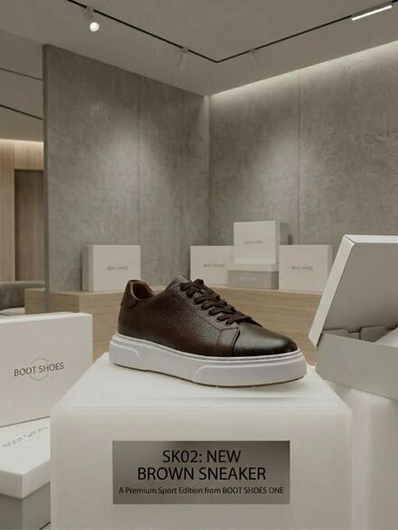 Kahverengi Sneaker