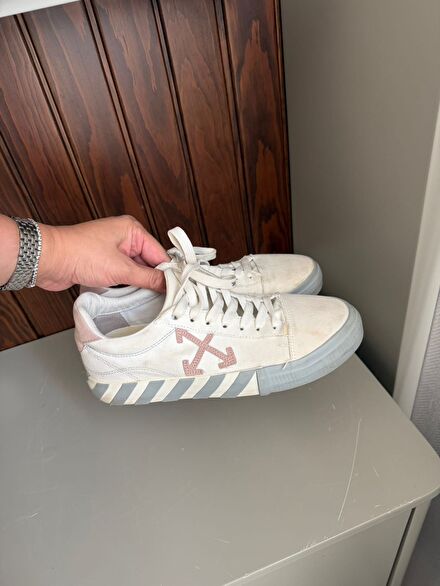 Off White Sneaker Beyaz/Pembe