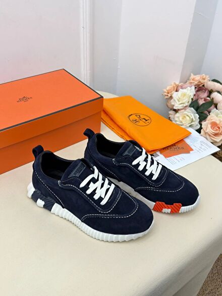 Hermes Deri Erkek Ayakkabı Sneakers