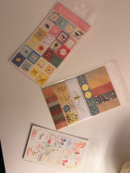 Journal sticker seti