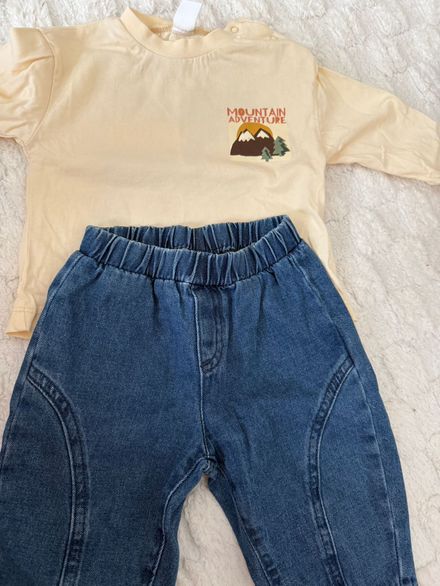 Dağ Macerası Tişört ve Pantolon