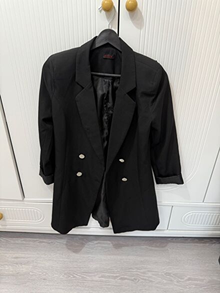 Siyah Blazer Ceket