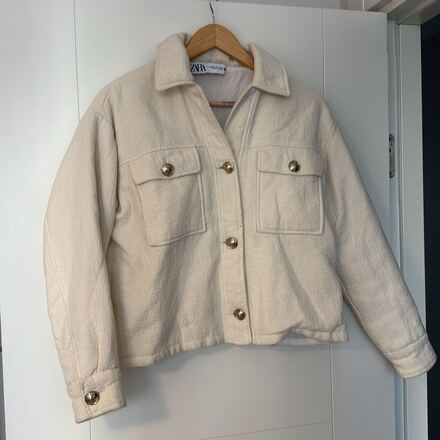Zara Krem Ceket