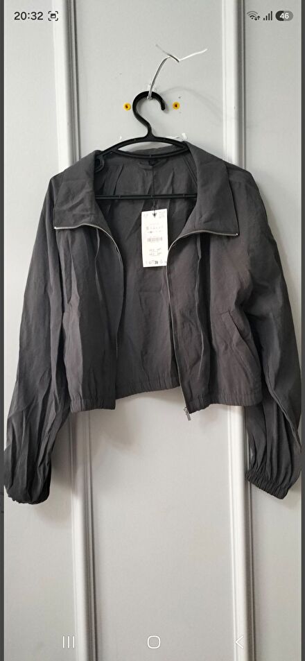 Zara İnce Bomber Ceket