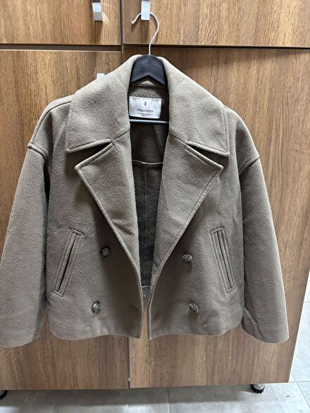Stradivarius Kaşe Ceket