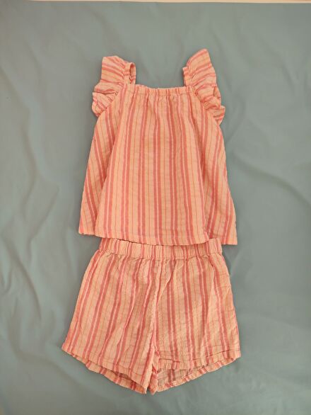 H&M 3-4 yaş Kız Çocuk Alt Üst Takım