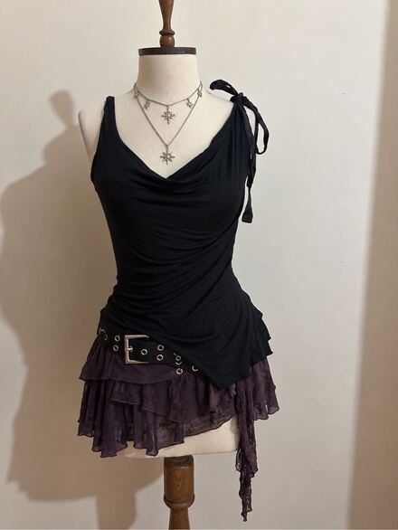 Goth gotik gothic y2k bluz