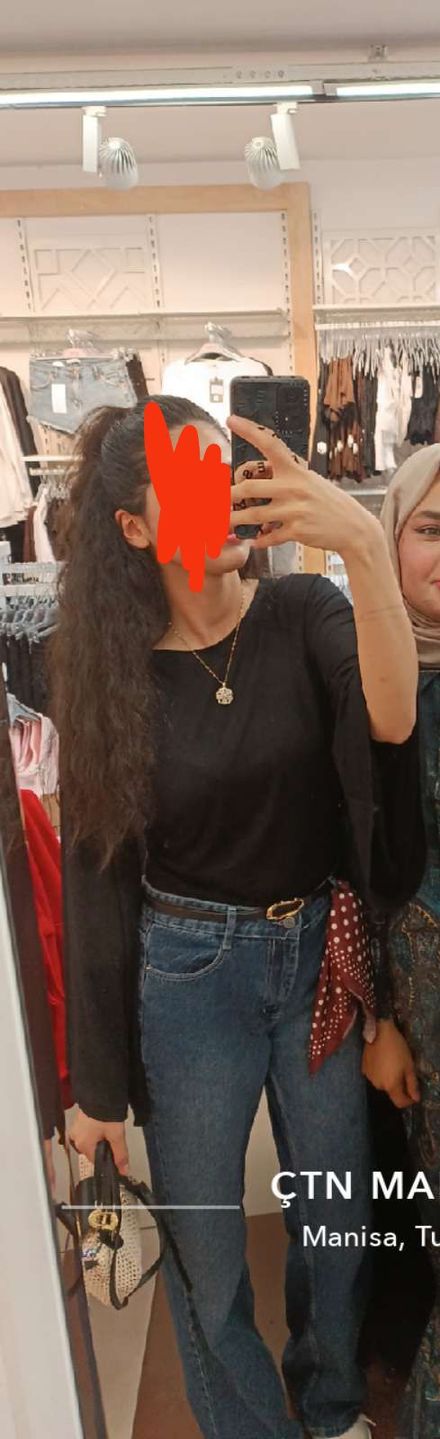 Siyah Uzun Kollu Bluz