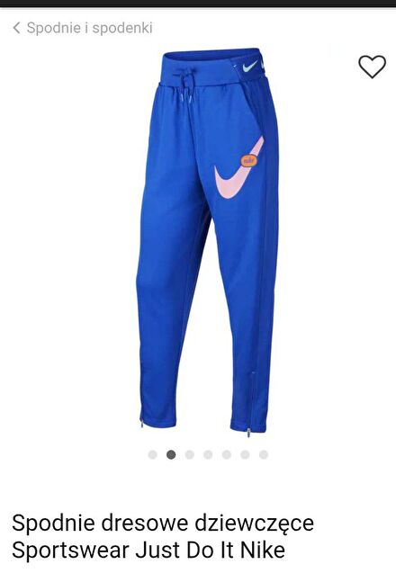 Nike Mavi Spor Eşofman Altı