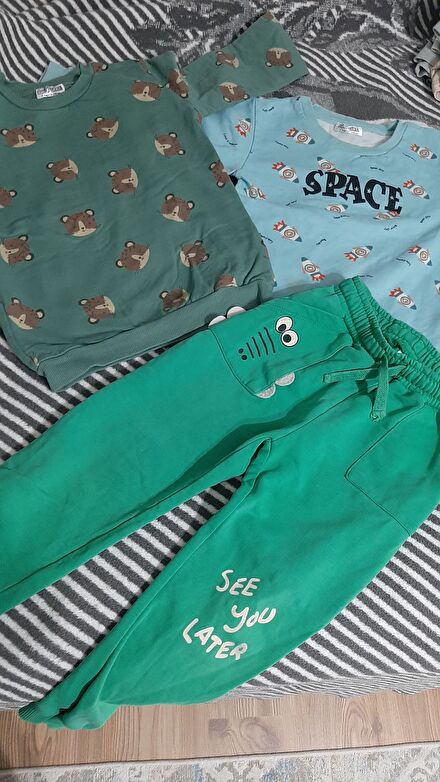 erkek çocuk sweat eşofman altı