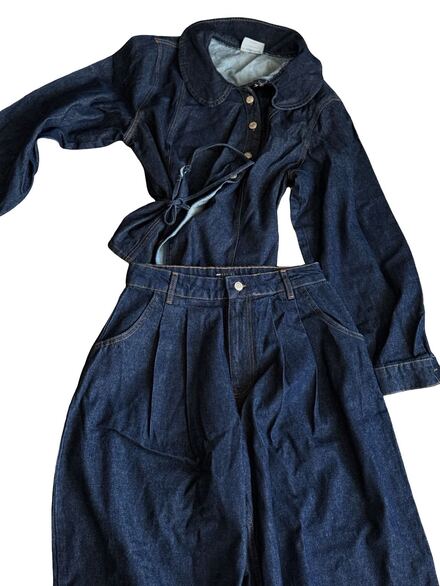 Denim İkili Takım