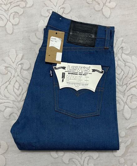 Orjinal Levi's 501 erkek kot Pantolon