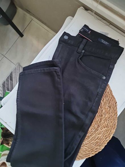 Tommy Hilfiger Siyah Jean Pantolon