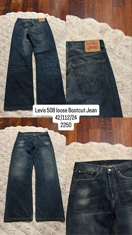 Levis 508 Loose Bootcut Jean