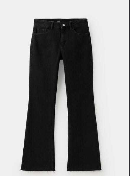 Mango Siyah Jean Pantolon