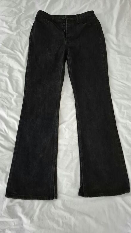 GAP Old Navy Siyah Flare Botcoot jeans