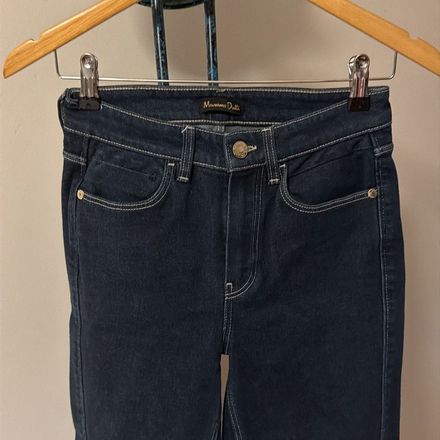 Massimo Dutti Lacivert Jean