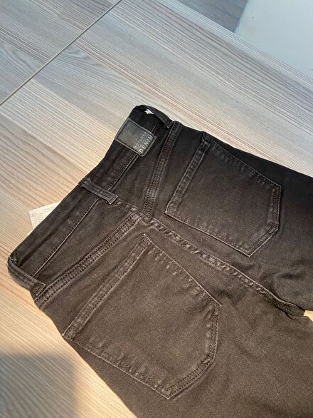Bershka Siyah Jean Pantolon